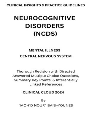 cover image of Neurocognitive Disorders (NCDS)